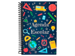 AGENDA ESCOLAR 2 DIAS POR PAGINA PERMANENTE