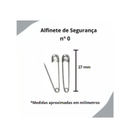 ALFINETE DE SEGURANCA N.0 C/100UN