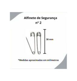 ALFINETE DE SEGURANCA N.2 C/100UN