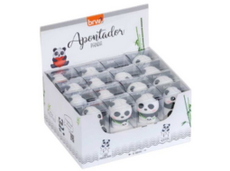APONTADOR PLASTICO - PANDA - DISPLAY C/16UN