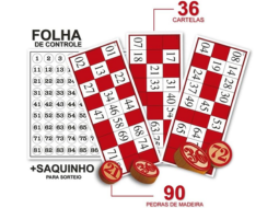 BINGO EM MADEIRA