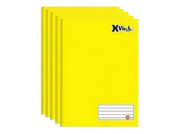 CAD BROCHURA 1/4 CD COST 96F X-WRITE AMARELO C/5