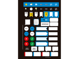 CADERNO UNIV C/D 1X1 KITDISC STYLUS 80FLS