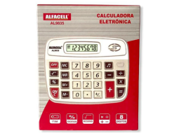 CALCULADORA DE MESA 8 DIG PILHA 12*15CM