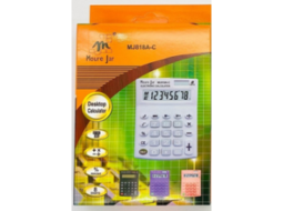 CALCULADORA ELETRONICA MEDIA C/FONTE INTERNA MJ818A-C