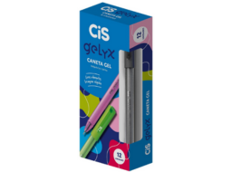 CANETA CIS GELYX C/12 PRETA