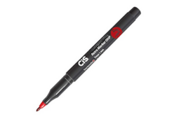 CANETA CIS P/RETRO MARKER VERMELHO CX C/12