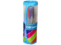 CANETA CIS SPIRO ROLLERSET ESTOJO C/29UN