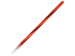 CANETA ESF 0,7MM CIS SPIRO GLOW VERMELHA C/12