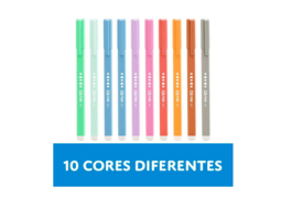 CANETA ESF CIS FUN EST C/10 CORES