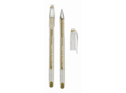 CANETA GEL METALIC C/12 OURO