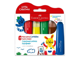 CANETINHAS EXTRAJUMBO L.CREATIVES C/6CORES