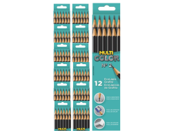 ECOLAPIS GRAFITE MULTICOLOR CX/12 PC C/144UN