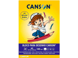 ESCOLAR DESENHO BRANCO CANSON A3 C/20FLS