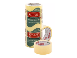 FITA ADESIVA 45X45 CRISTAL PC/5