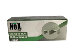 GRAMPO GALVANIZADO 26/6 - P/ATE 25FLS CX/5000UN NX266
