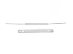 GRAMPO PLASTICO BRANCO DELLOFIX PC/50
