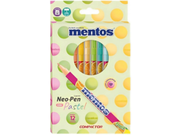 HIDROGRAFICA NEO PEN GIGANTE MENTOS C/12 CORES PASTEIS-PCT/5