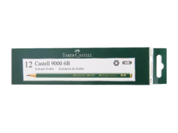 LAPIS GRAFITE 6B CASTELL 9000 CX/12