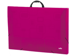 MALETA A3 DELLOFINE ROSA
