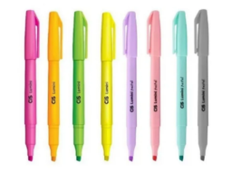 MARCA TEXTO CIS LUMINI NEON/PASTEL C/08