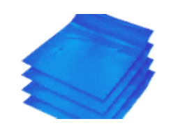 PAPEL COLADO AZUL C/40 FLS