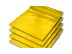PAPEL COLADO OURO C/40 FLS