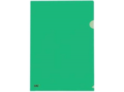 PASTA EM L 230X325 VERDE PC/10