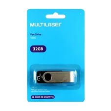 PENDRIVE TWIST PRETO 32GB