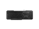 TECLADO MULTIMIDIA SLIM PRETO USB