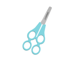 TESOURA ESCOLAR DUPLA TANDEM COLOR JOY  BLISTER C/1