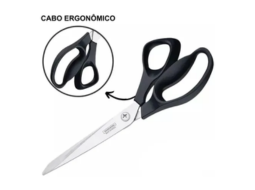 TESOURA PARA COSTURA 8 SUPERCORT ONIX - LAMINA DE