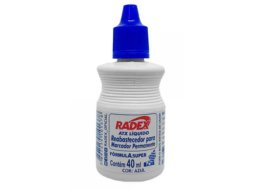 TINTA REAB.ASUPER RADEX ATX 40ML C/12 AZUL