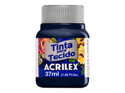 TINTA TECIDO FOSCA 37ML 544 CX/12 AZ MARINHO